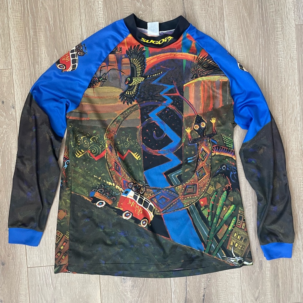 Vintage Sugoi Cycling Jersey Moab 01’